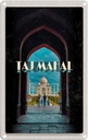 Blechschild 18x12 cm Indien Taj Mahal Menschen Muslime Bildmotiv Reisemotiv Abenteuer Reisen Urlaub