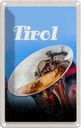 Blechschild 18x12 cm Tirol Kapellen-Treffen Trompeten Musik Bildmotiv Reisemotiv Abenteuer Reisen Urlaub