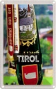 Blechschild 18x12 cm Tirol Symbole grünTradition Bildmotiv Reisemotiv Abenteuer Reisen Urlaub