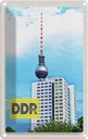 Blechschild 18x12 cm Berlin Trip Fernsehturm DDR Bildmotiv Reisemotiv Abenteuer Reisen Urlaub