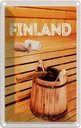 Blechschild 18x12 cm Dänemark Sauna Erholung Saunazubehör Bildmotiv Reisemotiv Abenteuer Reisen Urlaub