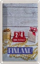 Blechschild 18x12 cm Finnland Weihnachten Yötä Jouluun Abenteuer Reisen Urlaub Ostern Gruß