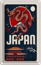 Blechschild 18x12 cm Japan Asien Häuser Architektur Drachen Trip Bildmotiv Reisemotiv Abenteuer Reisen Urlaub