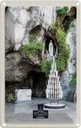 Blechschild 18x12 cm Frankreich Lourdes Jesus Kerzen Abenteuer Reisen Urlaub
