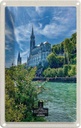 Blechschild 18x12 cm Frankreich Lourdes Meer Kirche Abenteuer Reisen Urlaub