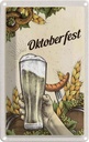 Blechschild 18x12 cm München Oktoberfest Brezel Bier Wurst Feiern Party