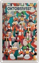 Blechschild 18x12 cm München Oktoberfest Bier Trommel Feiern Party