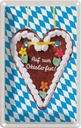 Blechschild 18x12 cm München Oktoberfest Lebkuchen Feier Feiern Party