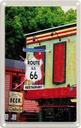 Blechschild 18x12 cm Amerika Route 66 Restaurant Chicago Bildmotiv Reisemotiv Abenteuer Reisen Urlaub