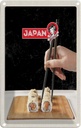 Blechschild 18x12 cm Japan Asien Urlaub Sushi Fisch Alge Stäbchen Bildmotiv Reisemotiv Abenteuer Reisen