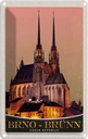 Blechschild 18x12 cm Brno-Brünn Tschechien Sehenswürdigkeit Bildmotiv Reisemotiv Abenteuer Reisen Urlaub