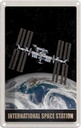 Blechschild 18x12 cm Weltraum Satellitenschüssel Erde Bildmotiv Reisemotiv Abenteuer Reisen Urlaub