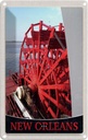 Blechschild 18x12 cm New Orleans USA Urlaub Amerika Steambot Bildmotiv Reisemotiv Abenteuer Reisen