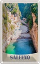 Blechschild 18x12 cm Salerno Insel Boot Strand Sonne Bildmotiv Reisemotiv Abenteuer Reisen Urlaub