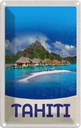 Blechschild 18x12 cm Tahiti Insel Urlaub Amerika Sonne Bildmotiv Reisemotiv Abenteuer Reisen USA
