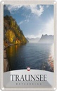 Blechschild 18x12 cm Traunsee Österreich See Bildmotiv Reisemotiv Abenteuer Reisen Urlaub