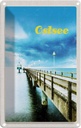 Blechschild 18x12 cm Ostsee Gehweg Strand Bildmotiv Reisemotiv Abenteuer Reisen Urlaub