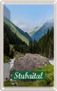 Blechschild 18x12 cm Stubaital Österreich Wanderung Bildmotiv Reisemotiv Abenteuer Reisen Urlaub