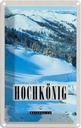 Blechschild 18x12 cm Hochkönig Skipiste Winter Schnee Bildmotiv Reisemotiv Abenteuer Reisen Urlaub