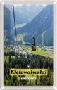 Blechschild 18x12 cm Kleinwalsertal Österreich Gondel Bildmotiv Reisemotiv Abenteuer Reisen Urlaub