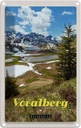 Blechschild 18x12 cm Vorarlberg Österreich Wald Bildmotiv Reisemotiv Abenteuer Reisen Urlaub
