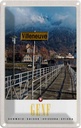 Blechschild 18x12 cm Villeneuve-Genf Schweiz wandern Bildmotiv Reisemotiv Abenteuer Reisen Urlaub
