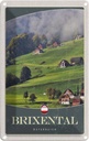 Blechschild 18x12 cm Brixental NaturWiese Wälder Bildmotiv Reisemotiv Abenteuer Reisen Urlaub
