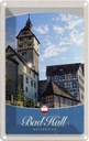 Blechschild 18x12 cm Bad Hall Gebäude Mittelalter Bildmotiv Reisemotiv Abenteuer Reisen Urlaub