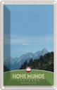 Blechschild 18x12 cm Hohe Munde Leutasch Wälder Österreich Bildmotiv Reisemotiv Abenteuer Reisen Urlaub