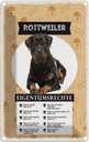 Blechschild 18x12 cm Rottweiler Eigentumsrechte Hund