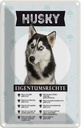 Blechschild 18x12 cm Husky Eigentumsrechte Hund
