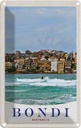 Blechschild 18x12 cm Bond Australia Surfen Meer Wellen Bildmotiv Reisemotiv Abenteuer Reisen