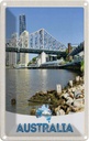 Blechschild 18x12 cm Australien Innenstadt Hochhaus Bildmotiv Reisemotiv Abenteuer Reisen
