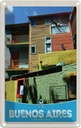 Blechschild 18x12 cm Buenos Aires Argentinien Häuser Bildmotiv Reisemotiv Abenteuer Reisen