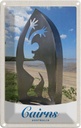 Blechschild 18x12 cm Cairns Australien Strand Meer Natur Bildmotiv Reisemotiv Abenteuer Reisen
