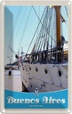 Blechschild 18x12 cm Buenos Aires Argentinien Schiff Bildmotiv Reisemotiv Abenteuer Reisen