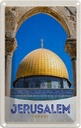 Blechschild 18x12 cm Jerusalem Israel Tempel gold Bildmotiv Reisemotiv Abenteuer Reisen