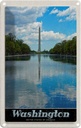 Blechschild 18x12 cm Washington USA Amerika Poromac Bildmotiv Reisemotiv