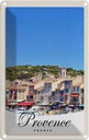 Blechschild 18x12 cm Provence Frankreich Boote Stadt Abenteuer Reisen Urlaub