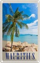 Blechschild 18x12 cm Mauritius Indischer Ozean Insel Bildmotiv Reisemotiv Abenteuer Reisen