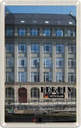 Blechschild 18x12 cm Berlin Märkisches Ufer Boot Bildmotiv Reisemotiv Abenteuer Reisen