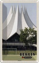 Blechschild 18x12 cm Berlin Tempodrom Bildmotiv Reisemotiv Abenteuer Reisen