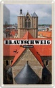 Blechschild 18x12 cm Braunschweig Dom Kirche Bildmotiv Reisemotiv Abenteuer Reisen