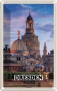 Blechschild 18x12 cm Dresden Frauenkirche Abenteuer Reisen Urlaub