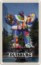 Blechschild 18x12 cm Duisburg Lebensretter-Brunnen Abenteuer Reisen Urlaub