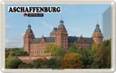 Blechschild 12x18 cm Aschaffenburg Schloss Johannisburg Bildmotiv Reisemotiv Abenteuer Reisen