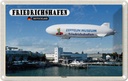 Blechschild 12x18 cm Friedrichshafen Zeppellin Abenteuer Reisen Urlaub