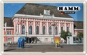 Blechschild 12x18 cm Hamm Bahnhof Skulpturen Bildmotiv Reisemotiv Abenteuer Reisen