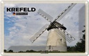 Blechschild 12x18 cm Krefeld Engelbergmühle Wiese Bildmotiv Reisemotiv Abenteuer Reisen