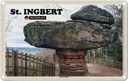 Blechschild 12x18 cm St. Ingbert Großer Stiefel Trip Bildmotiv Reisemotiv Abenteuer Reisen